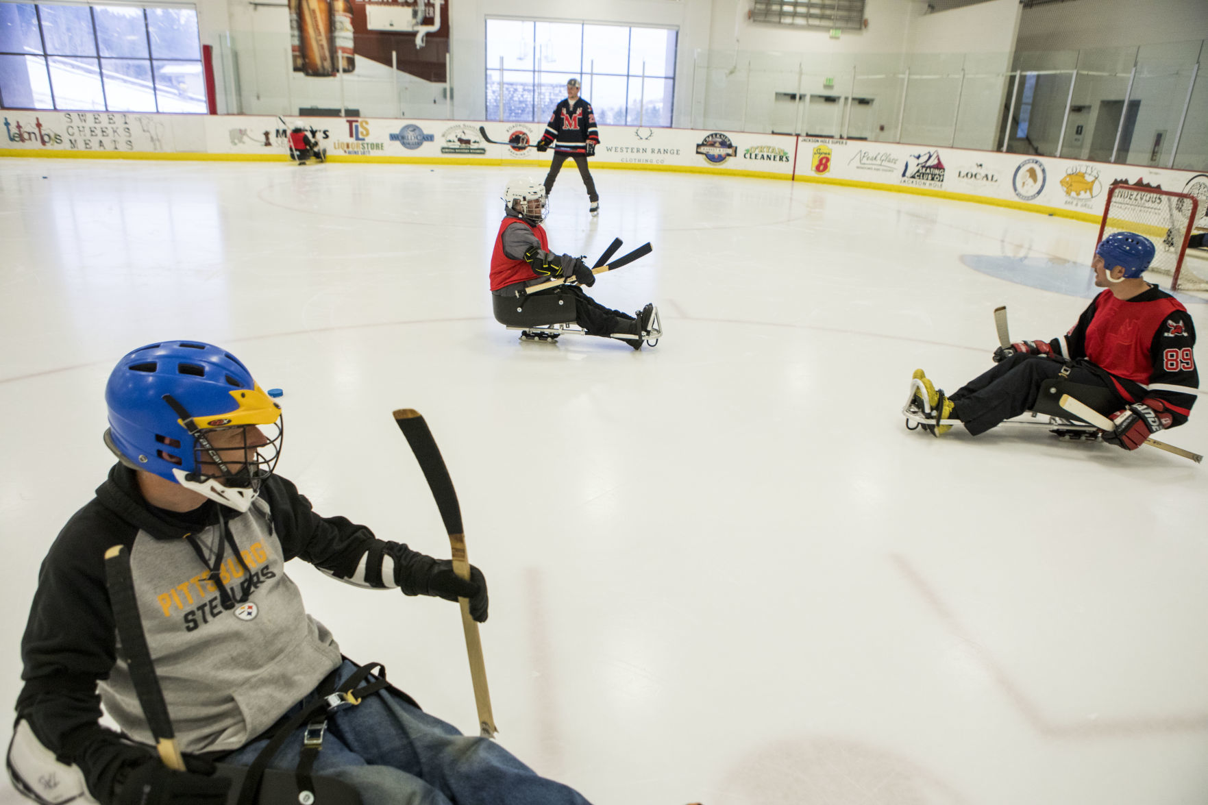 Sled hockey